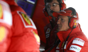 Schumacher Joins the Ferrari Pits at Melbourne & Sepang
