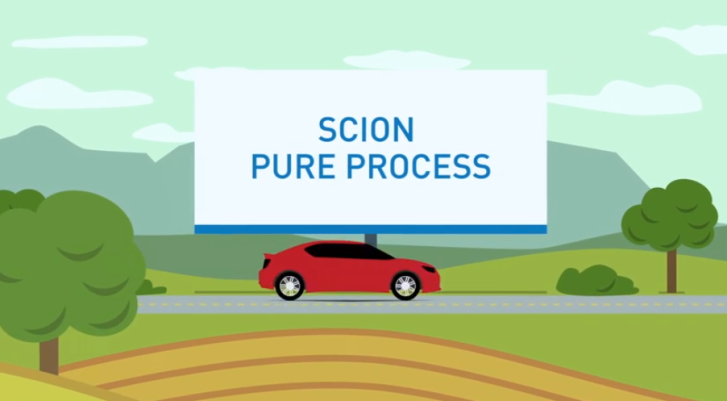Scion Pure Process Ad