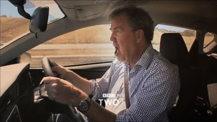 Jeremy Clarkson in Toyota Auris