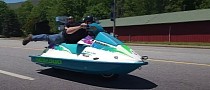 Scoot-a-Doo Is a Mighty Scooter Dressed Like a Jet Ski, Hits 60 MPH