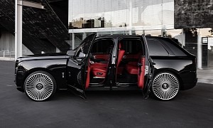 Scott Disick Adds Black Rolls-Royce Cullinan Rolling on Forgiato 26s to Collection