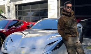 Scott Disick Can't Stop Modding His Cars, Adds Rear Wing to His Ferrari 812 Superfast