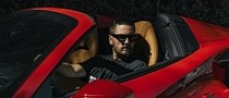 Scott Disick Flaunts "Rari" F8 Tributo With Its Top Down After Holiday in St. Barts