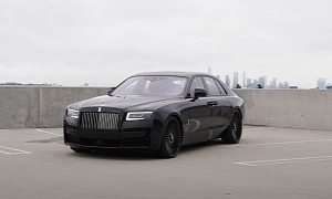 Scott Disick's New Ride Is a Black Rolls-Royce Ghost With Subtle Chrome Accents