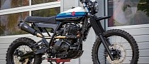 Scrambled 1994 Suzuki DR650 Looks Incredibly Slender Equipped With an XT500 Tank