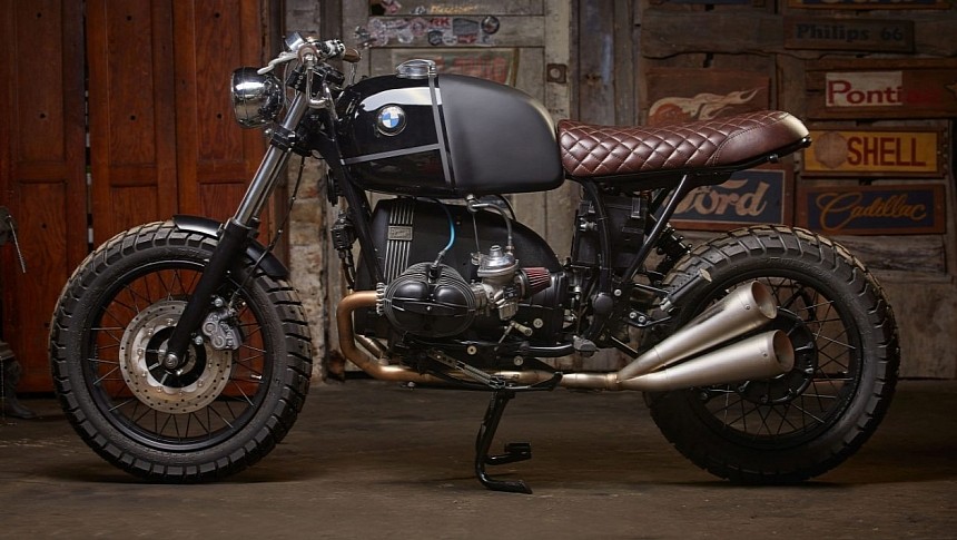The Pathfinder: This BMW boxer scrambler is Crooked's 50th custom
