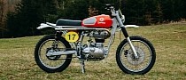 Scrambled Royal Enfield Bullet 500 Showcases Classic MX Looks With Husqvarna Flavors