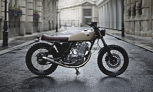 Scrambled Yamaha SR400 Type 7 Is Unique and Outrageously Gorgeous in Its Simplicity