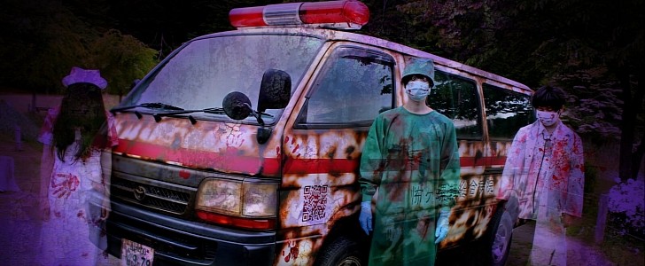 Screambulance, the first haunted ambulance delivery service in the world
