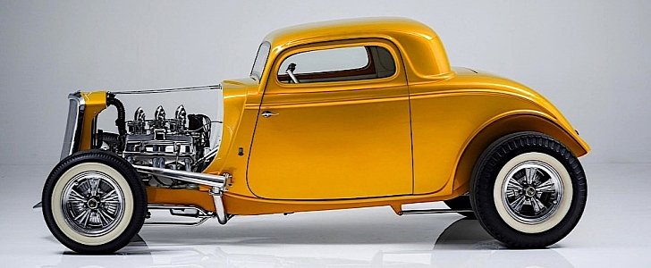 Screamin' Kat 1933 Ford 3-Window by Rick Dore