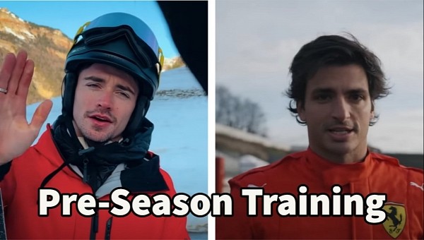 Carlos Sainz and Charles Leclerc's Pre-Season Training
