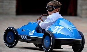Scuderie Campari’s Mira Pedal Car Is Your Kid’s Dream Come True