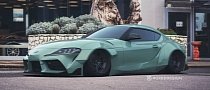 Sculpted Widebody 2020 Toyota Supra Looks Full of Muscle