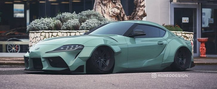 Sculpted Widebody 2020 Toyota Supra Looks Full Of Muscle Autoevolution
