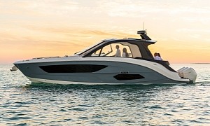 Sea Ray and BMW’s Designworks Just Went to Town on New Sundancer 370 Outboard