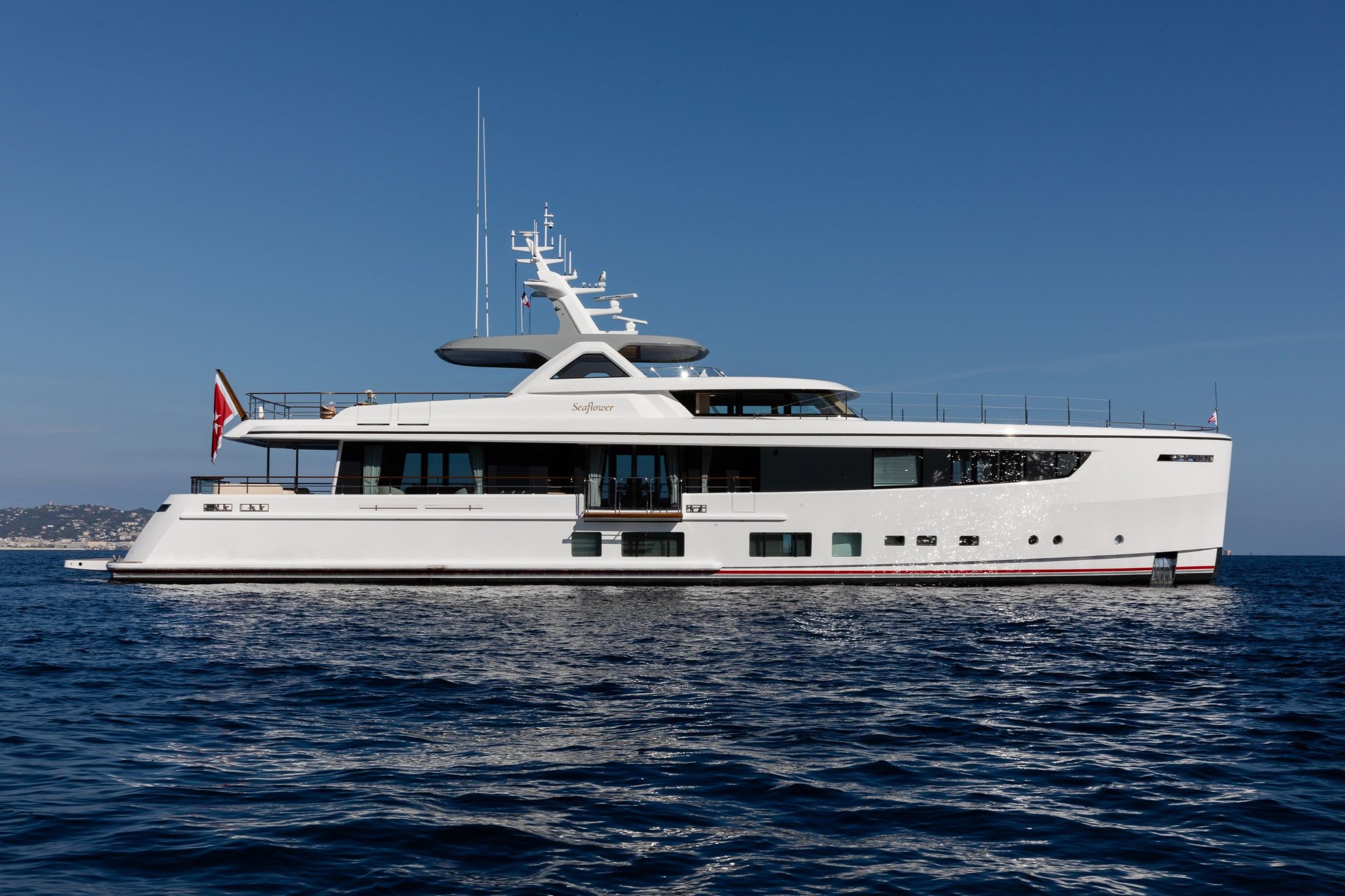 Seaflower Is an Award - Winning Superyacht With a Slender Silhouette and Tasteful Interiors