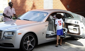 Seal Takes His Kids Out for Lunch in Rolls-Royce Wraith