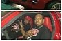 Sean Kingston Is Driving His Red Mercedes SLS AMG in New Video