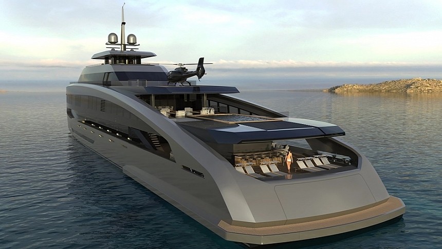 Seasar superyacht concept