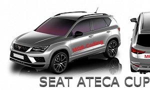 SEAT Ateca Cupra and Tarraco Patent Images Reveal Understated Design