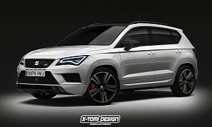 SEAT Ateca Cupra Might Look like This and Is Currently Under Consideration