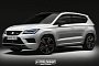 SEAT Ateca Cupra Might Look like This and Is Currently Under Consideration