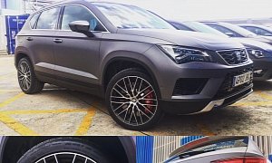 SEAT Ateca Cupra Prototype Is Real, Gets Photographed for First Time
