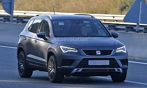 SEAT Ateca Cupra Spied in Full View While Testing in Spain