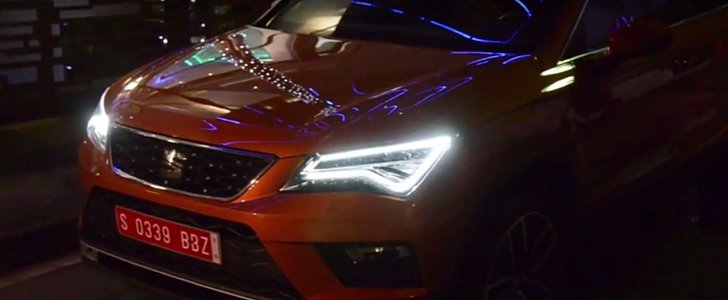 SEAT Ateca Spotted in Spain, Looks Different at Night