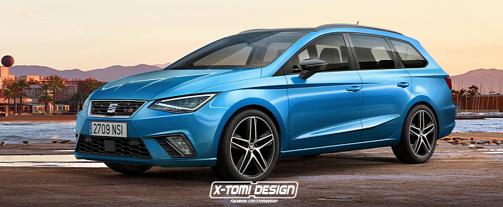 SEAT Ibiza ST and SC Renderings Are Joined by Cabriolet Surprise