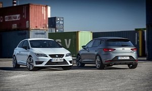 SEAT Leon Cupra 280 Outsprints Opel Astra OPC to 200 KM/H