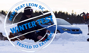 SEAT Showcases Leon SC Extreme Winter Testing