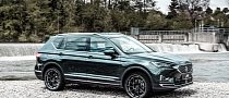SEAT Tarraco Gets 220 HP for 2.0 TDI and Huge Wheels from ABT