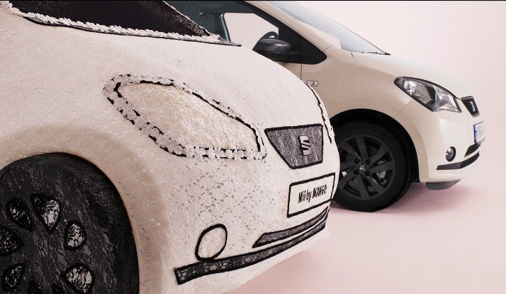 SEAT Unveils World’s First Fabric Car Made Out of Lace
