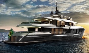 Seaview Is an Imposing Superyacht Custom Designed for a Big Brazilian Family