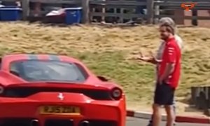Sebastian Vettel Caught Filming in The UK With The Grand Tour
