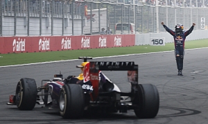 Sebastian Vettel, Red Bull Racing Win Fourth F1 World Championship