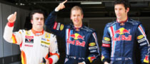 Sebastian Vettel Storms to China Pole Position