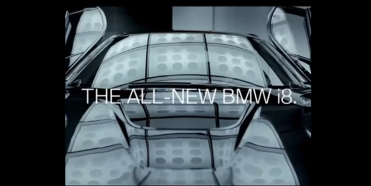 BMW i8 Teaser
