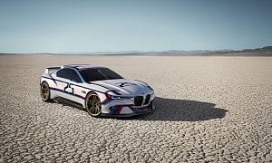 Second Concept Shown by BMW at Pebble Beach Is the 3.0 CSL Hommage R
