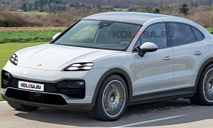 Second-Generation, Electric Porsche Macan Digitally Drops All Camouflage Attire