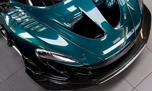 Secret McLaren P1 GT Longtail Breaks Cover, Shows Stunning Shade of Green