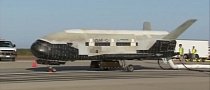 Secret X-37B Unmanned Space Plane Lands After 673 Days on Orbit
