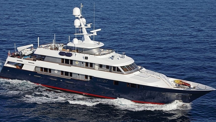 Helios 2 was previously owned by American millionaire Dennis Mehiel