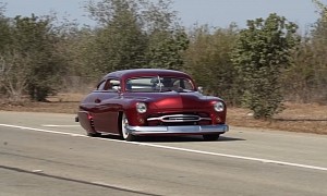 Sectioned, Dropped, Chopped 1950 Mercury Lead Sled Is Not an Average “Gangster Cruiser”
