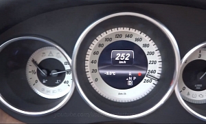 See a CLS 350 CDI Shooting Brake Speedometer Go All The Way