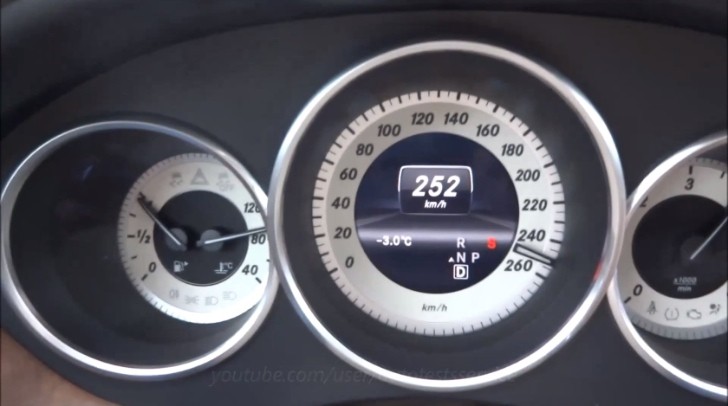 Mercedes-Benz CLS 350 CDI Shooting Brake Speedometer 