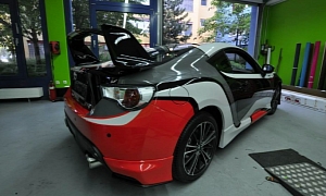 See a Nicely Wrapped Toyota GT 86