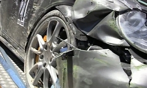 See Aftermath of Porsche 911 GT2 and GT3 RS Crash at Imola