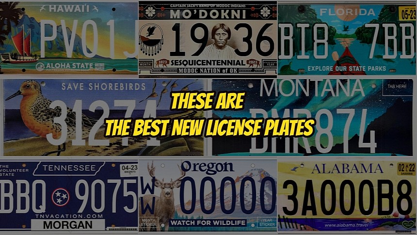 ALPCA's Awarded License Plates